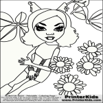 template topic preview image Cute Monster Coloring Page For Free