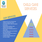 Vorschaubild der VorlageChildcare Services Flyer