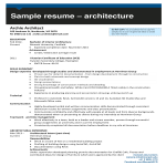 Architecture Internship gratis en premium templates