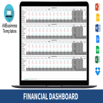 Excel Financial Dashboard gratis en premium templates