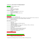 template topic preview image Annual Budget Worksheet
