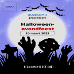 Halloween Feest Flyer gratis en premium templates