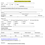 template topic preview image Printable Race Registration Form