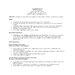 template topic preview image Civil Engineering Student Resume