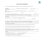 Pre Divorce Agreement gratis en premium templates