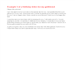 template topic preview image Birthday Love Letter For Girlfriend