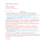 template topic preview image Sample Employee Warning Letter