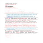 Sample Employee Warning Letter gratis en premium templates