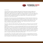 template topic preview image Sample Letterhead