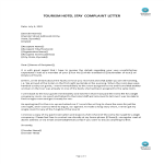 Vorschaubild der VorlageAccomodation Complaint Letter template