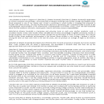 Scholarship Recommendation Letter Format gratis en premium templates