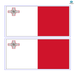 Vorschaubild der VorlageMalta Flag