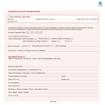 Business Account Form gratis en premium templates