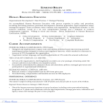 Human Resource Executive Resume gratis en premium templates