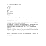 Lab Technician Job Application Letter gratis en premium templates