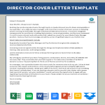 template topic preview image Director Cover Letter