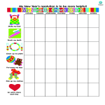Weekly Chore Chart gratis en premium templates