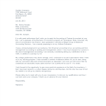 Trainee Accountant Cover Letter gratis en premium templates