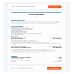 template topic preview image Trade Finance Professional Resume