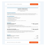 Trade Finance Professional Resume gratis en premium templates