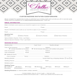 Official Wedding Invitation Email gratis en premium templates