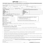template topic preview image Personal Medical Records Release Form