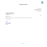 Vorschaubild der VorlageChronological Resume Cover Letter template