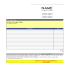 Quote Template Sheet in Excel gratis en premium templates