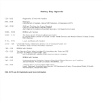 template topic preview image Safety Day Agenda