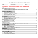 template topic preview image Weekly Maintenance Checklist