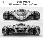 template topic preview image Star Wars Pinewood Derby Car templates