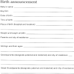 template topic preview image Birth Announcement