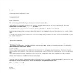 Performance Appraisal Letter From Company gratis en premium templates