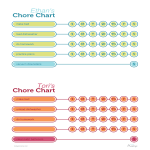 Printable Chore Chart For Kids gratis en premium templates