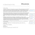 Sample Engineering Resume Cover Letter gratis en premium templates