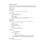 template topic preview image Sample Resume Format In Word
