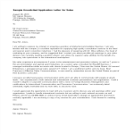 Unsolicited Application Letter For Sales gratis en premium templates