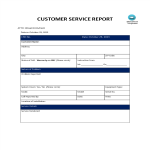 Service Report gratis en premium templates