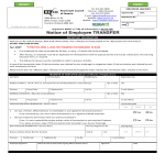 Transfer Of Business Letter To Employees gratis en premium templates