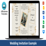 template preview imageWedding invitation examples