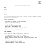 Bank Risk Analyst Resume gratis en premium templates