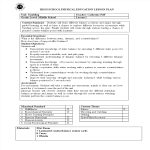 template topic preview image Elementary Physical Education Lesson Plan
