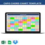 template topic preview image Capo chord chart