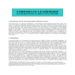 Corporate Leadership Philosophy gratis en premium templates