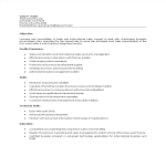 template topic preview image Sales Coordinator Job Resume