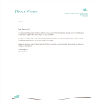template topic preview image Personal Letterhead Samples