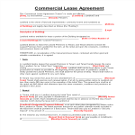 Commercial Property Lease Agreement gratis en premium templates