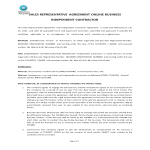 template topic preview image Independent Contractor Commission Agreement Online Business