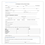 template topic preview image Internship Application Form