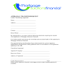 Appraisal Transfer Request Letter gratis en premium templates